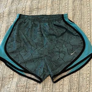 Blue Nike shorts